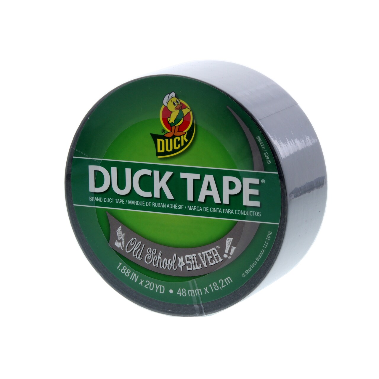 Duck Tape Solid Color Duck Tape, 1.88" x 10 yds., Silver